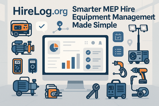 HireLog.org – Smarter Hire Equipment Management, Made Simple