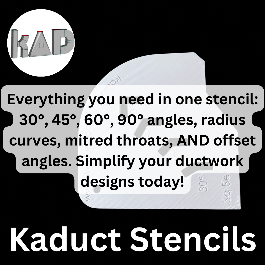 Ductwork Site measure stencils