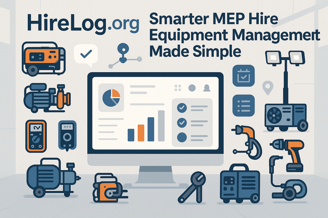 HireLog.org – Smarter Hire Equipment Management, Made Simple