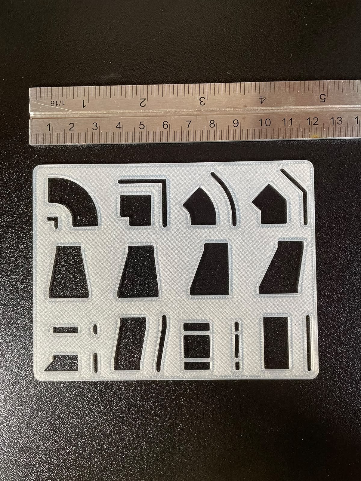 DUCTWORK STENCIL ONE